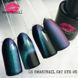 03 Smartnail Lakier hybrydowy Kocie Oko Cat Eye 9D 6ml