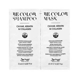 Be Color kawiorowy szampon i maska 2x15ml