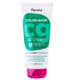 Fanola Color Mask clover green 200ml maska koloryzująca do włosów