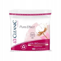 CLEANIC Pure Effect patyczki higieniczne 160szt