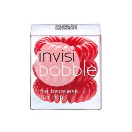 Invisibobble Red The Traceless Hair Ring Gumka do włosów 3 szt (W) (P2)