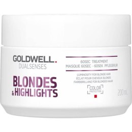 Goldwell Dualsenses Blondes Highlights 60s Treatment regenerująca maseczka do włosów blond 200ml (P1)