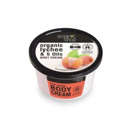Organic Shop Organic Lychee 5 Oils Body Cream krem do ciała o zapachu liczi 250ml (P1)
