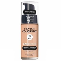 Revlon ColorStay Makeup for Combination/Oily Skin SPF15 podkład do cery mieszanej i tłustej 220 Natural Beige 30ml (P1)