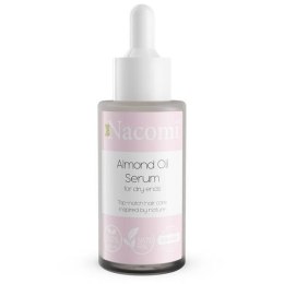 Nacomi Almond Oil Serum serum na końcówki włosów z olejem ze słodkich migdałów z pipetą 50ml (P1)