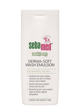 Sebamed Anti-Dry Derma-Soft Wash Emulsion emulsja do mycia twarzy 200ml (P1)