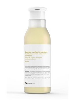 Botanicapharma Sage Thyme Shampoo szampon przeciwłupieżowy do włosów ze skłonnością do przetłuszczania się Szałwia i Tymianek 2