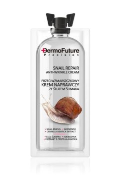 Dermofuture Snail Repair Anti-Wrinkle Face Cream przeciwzmarszczkowy krem naprawczy ze śluzem ślimaka 12ml (P1)
