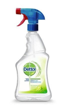 Dettol Dettol spray do czyszczenia powierzchni antybakteryjny Limonka i Mięta 500ml (P1)