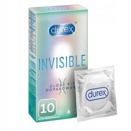Durex Invisible Close Fit prezerwatywy dopasowane 10 szt (P1)