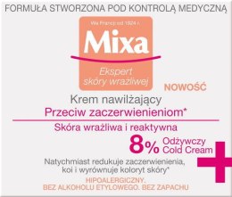 MIXA Krem nawilżający przeciw zaczerwienieniom do skóry wrażliwej i reaktywnej 50ml (P1)