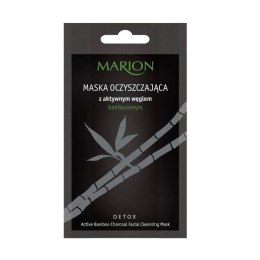 Marion Detox Mask maska oczyszczająca z aktywnym węglem bambusowym 10g (P1)