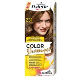 Palette Color Shampoo szampon koloryzujący do włosów do 24 myć 231 (6-0) Jasny Brąz (P1)