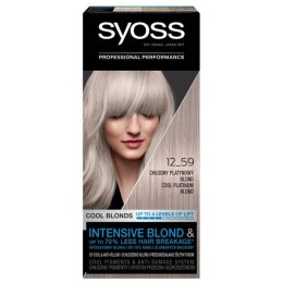 Syoss Cool Blonds rozjaśniacz do włosów 12_59 Chłodny Platynowy Blond (P1)