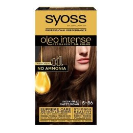 Syoss Oleo Intense farba do włosów trwale koloryzująca z olejkami 5-86 Słodki Brąz (P1)