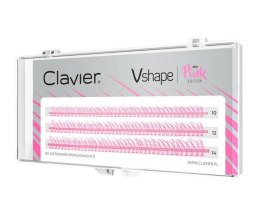 Clavier Vshape Colour Edition kępki rzęs Pink Mix (P1)
