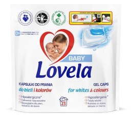 Lovela Baby hipoalergiczne kapsułki do prania do bieli i kolorów 23szt. (P1)