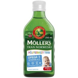Möller's Mój Pierwszy Tran Norweski suplement diety dla dzieci 250ml (P1)