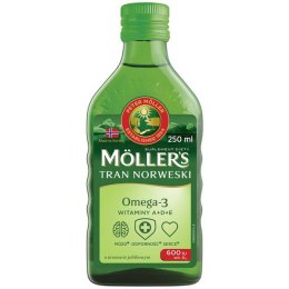 Möller's Tran Norweski suplement diety Jabłkowy 250ml (P1)