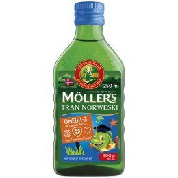 Möller's Tran Norweski suplement diety Owocowy 250ml (P1)