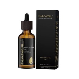 Nanoil Macadamia Oil olejek makadamia do pielęgnacji włosów i ciała 50ml (P1)
