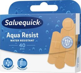 Salvequick Aqua Resist wodoodporne plastry opatrunkowe 40szt. (P1)