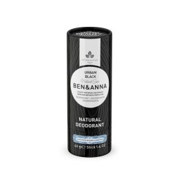 BenAnna Natural Soda Deodorant naturalny dezodorant na bazie sody sztyft kartonowy Urban Black 40g (P1)