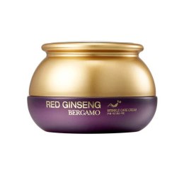 Bergamo Red Ginseng Wrinkle Care Cream krem przeciwzmarszczkowy z czerwonym żeń-szeniem 50ml (P1)