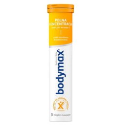 Bodymax Pełna Koncentracja suplement diety 20 tabletek musujących (P1)