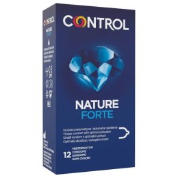 Control Nature Forte pogrubione ergonomicznie prezerwatywy z naturalnego lateksu 12szt. (P1)