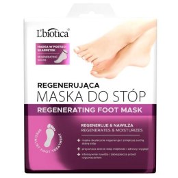 L'biotica Regenerating Foot Mask maska regenerująca do stóp w postaci nasączonych skarpetek 32ml (P1)