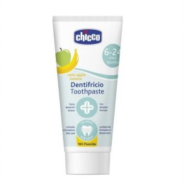 Chicco Toothpaste pasta do zębów bez fluoru o smaku jabłkowo-bananowym 6-24m 50ml (P1)