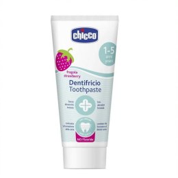 Chicco Toothpaste pasta do zębów bez fluoru o smaku truskawkowym 1-5l 50ml (P1)
