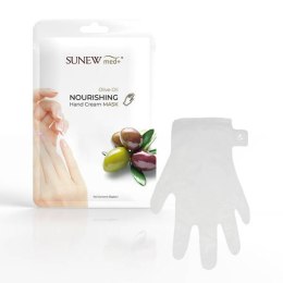 SunewMed+ Nourishing Hand Cream Mask odmładzająca maska do dłoni w formie rękawiczek Oliwa z Oliwek (P1)