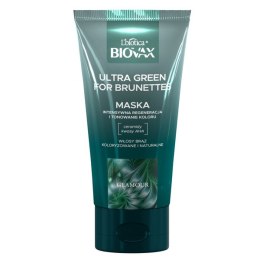 BIOVAX Glamour Ultra Green maska do włosów dla brunetek 150ml (P1)