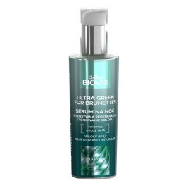 BIOVAX Glamour Ultra Green serum do włosów na noc dla brunetek 100ml (P1)