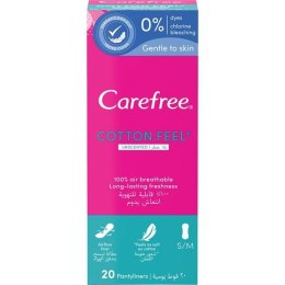CAREFREE Normal With Cotton Extract wkładki higieniczne 20szt (P1)