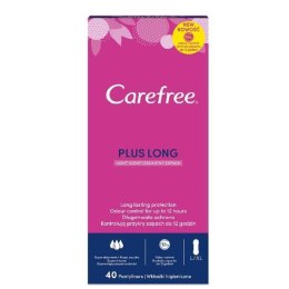 CAREFREE Plus Long wkładki higieniczne Light Scent 40szt. (P1)