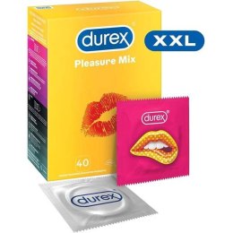 DUREX Pleasure Surprise Mix prezerwatywy mix 40szt. (P1)