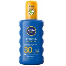 NIVEA Sun Protect Moisture nawilżający balsam w sprayu do opalania SPF30 200ml (P1)