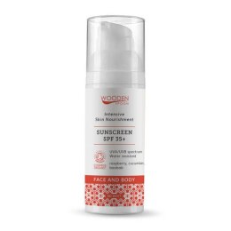 WOODEN SPOON Intensive Skin Nourishment Sunscreen SPF35+ naturalny krem do opalania z filtrem 50ml (P1)