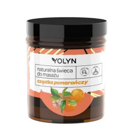 YOLYN Naturalna świeca do masażu Cząstka Pomarańczy 120ml (P1)