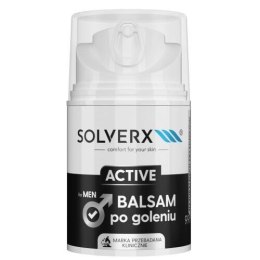 SOLVERX Active Men balsam po goleniu dla mężczyzn 50ml (P1)