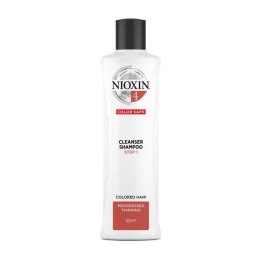 NIOXIN System 4 Cleanser Shampoo oczyszczający szampon do włosów farbowanych znacznie przerzedzonych 300ml (P1)
