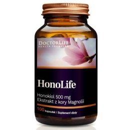 DOCTOR LIFE HonoLife ekstrakt z kory magnolii suplement diety 100 kapsułek (P1)