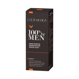 Dermika 100% for Men Eye Cream krem przeciw zmarszczkom wokół oczu 15ml (P1)