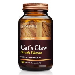 Doctor Life Cat's Claw Koci Pazur Extract 500mg suplement diety 100 kapsułek (P1)