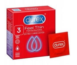Durex Durex prezerwatywy Fetherlite Elite 3 szt ultracienkie (P1)