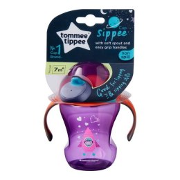 Tommee Tippee Sippee Cup kubek niekapek z uchwytami 7m+ Girl 230ml (P1)