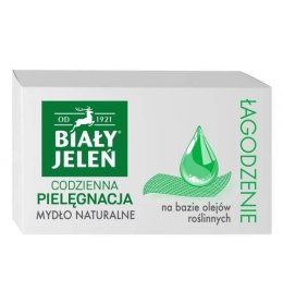 BIAŁY JELEŃ Hipoalergiczne mydło do skóry wrażliwej na bazie olejów roślinnych 85g (P1)
